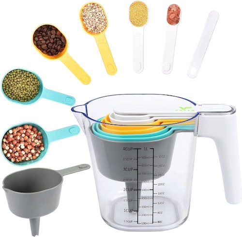 FAVIA Measuring Cups and Measuring Spoons (Set of 10)