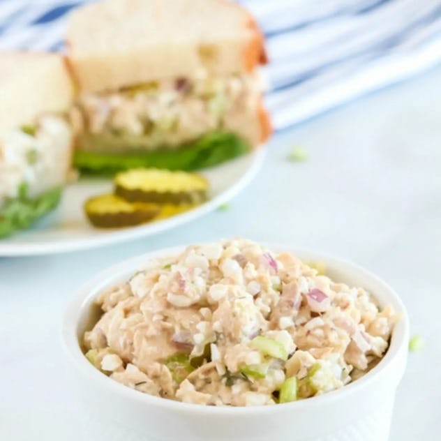 cottage cheese tuna salad