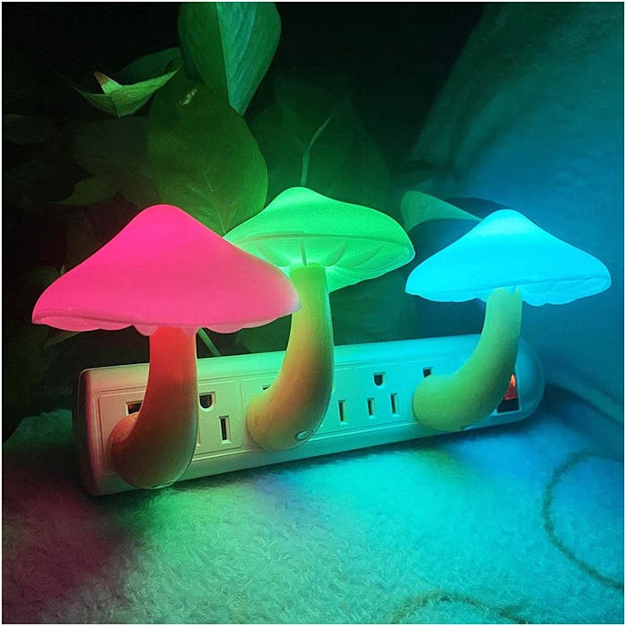 UTLK Plug-in LED Mushroom Night Light (3-Pack)