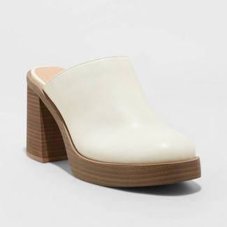 Tess Platform Mule Heels