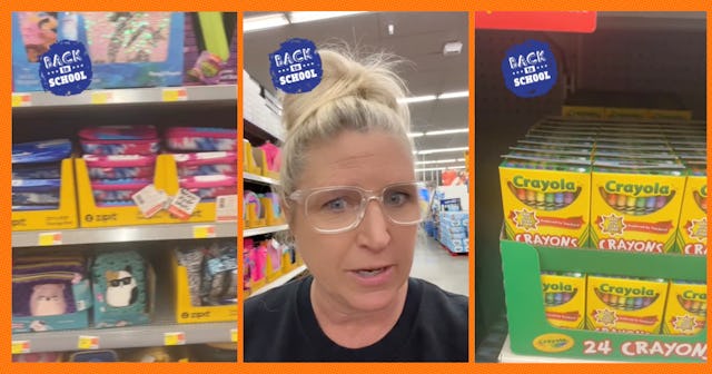A kindergarten teacher walks parents through how to buy school supplies in the most helpful way for ...