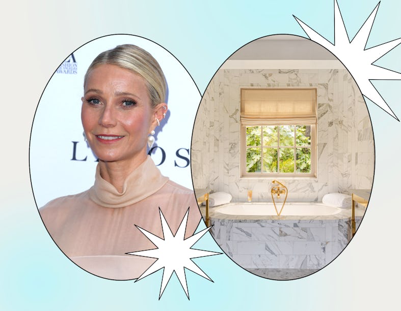 You can stay in Gwyneth Paltrow's guesthouse on Airbnb for a Goop retreat. 