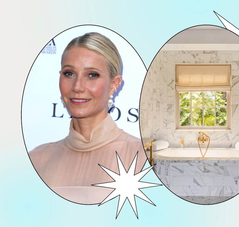 You can stay in Gwyneth Paltrow's guesthouse on Airbnb for a Goop retreat.