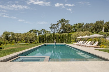 The Gwyneth Paltrow Airbnb has a pool guests can use. 