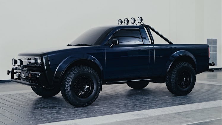 Alpha's light-duty electric pickup truck, the Wolf.