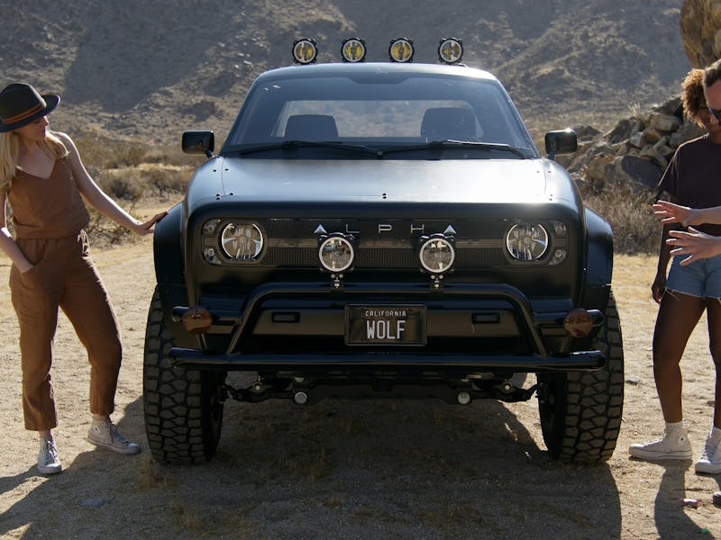 Alpha's electric light-duty pickup truck, the Wolf.