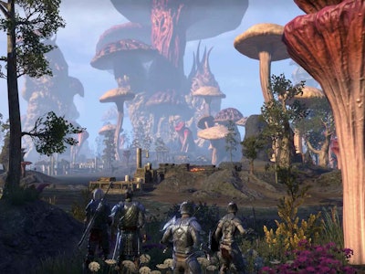 Elder Scrolls III: Morrowind Giant Mushrooms