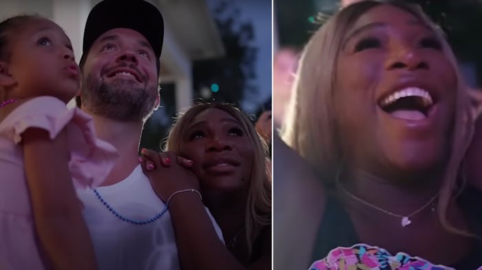 Serena Williams reveals the sex of her second baby with her husband Alexis Ohanian.