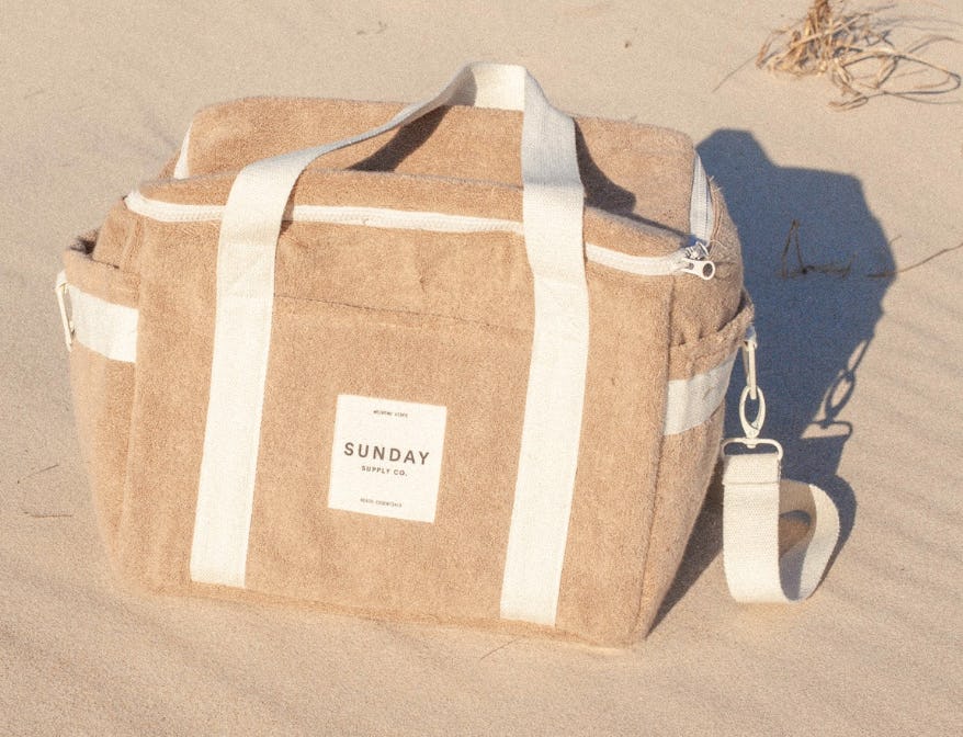 Husk Towelling Cooler Bag