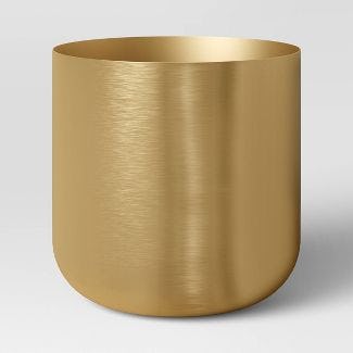 Medium Brass Planter