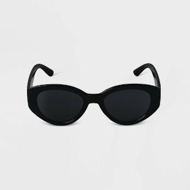 Plastic Oval Sunglasses