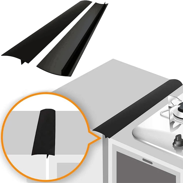 Linda’s Essentials Silicone Stove Gap Covers (2 Pack)