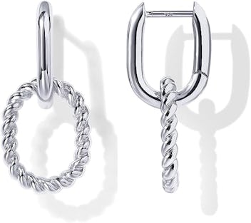 PAVOI 14K Gold Convertible Link Earrings