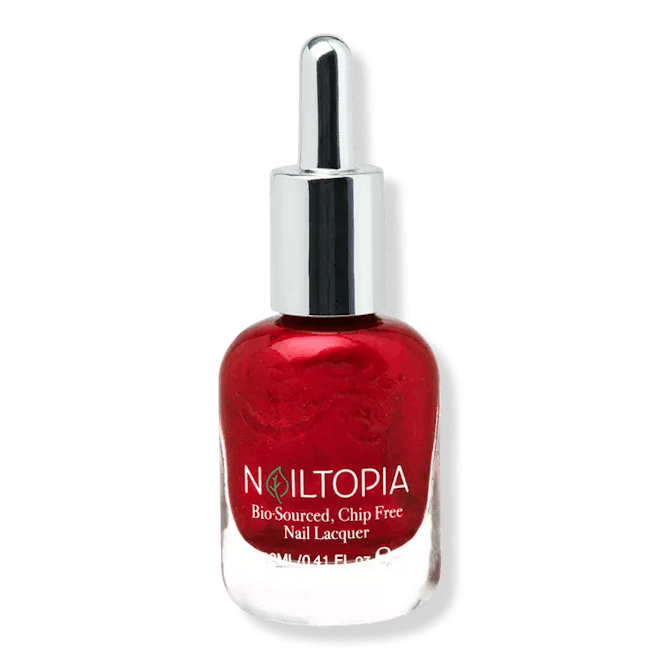 Nailtopia Plant Based, Bio-Sourced, Chip Free Nail Lacquer, Run Now Wine Later
