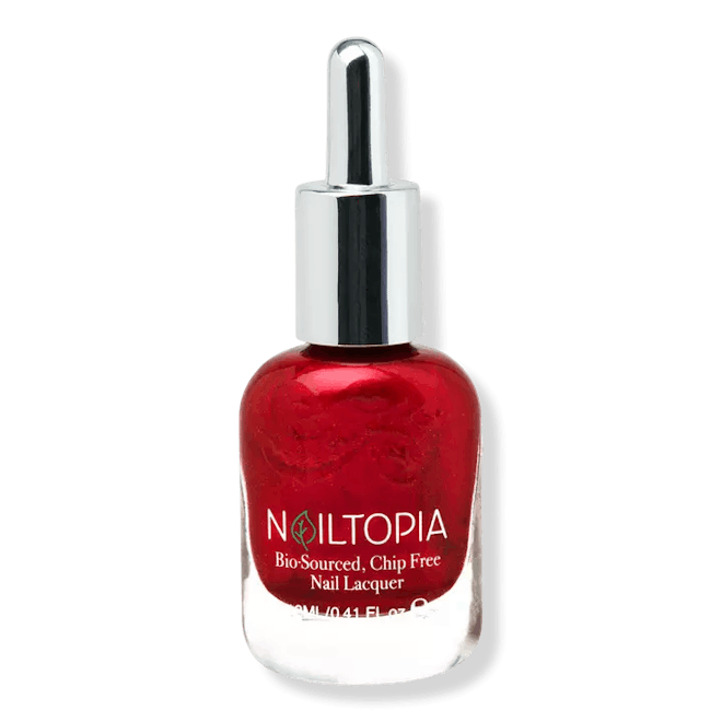 Nailtopia Plant Based, Bio-Sourced, Chip Free Nail Lacquer, Run Now Wine Later