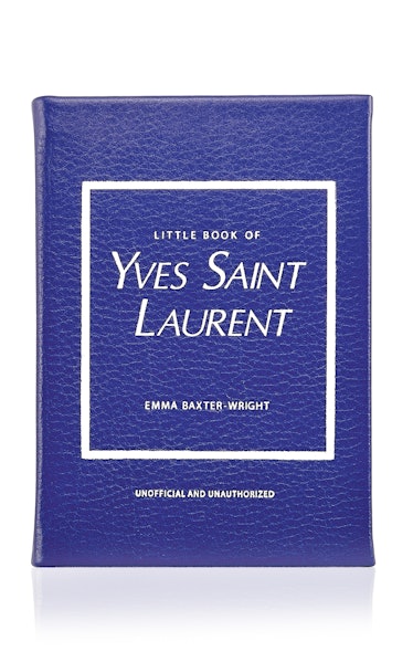 Little Book of YSL Leather Hardcover Book