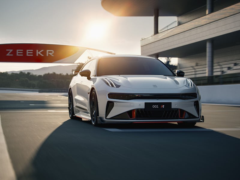 A new 001FR electric sports car from Zeekr