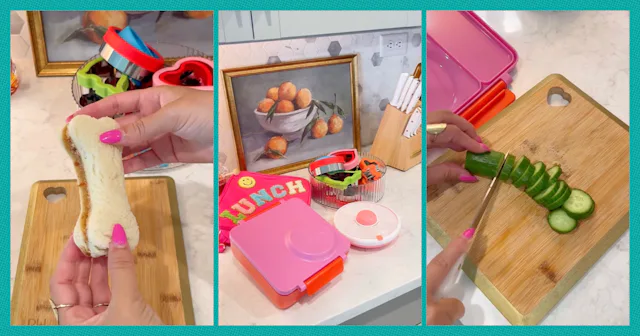 One TikTok mom is trying to find the humor in the woes of lunch-making by pretending to be a private...