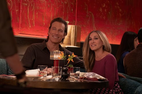 John Corbett and Sarah Jessica Parker on 'And Just Like That...' Photo via Max