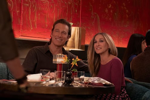 John Corbett and Sarah Jessica Parker on 'And Just Like That...' Photo via Max