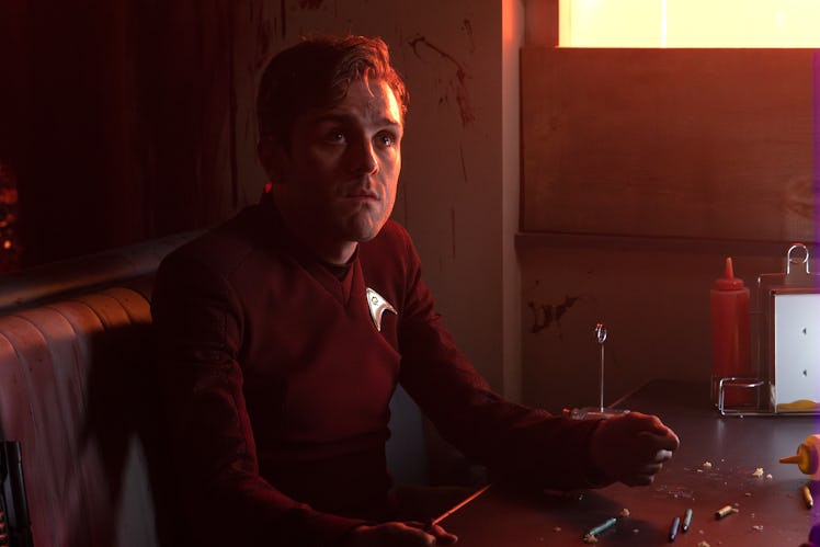 Martin Quinn as Scotty in 'Star Trek: Strange New Worlds.'