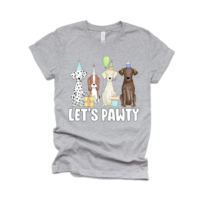 Let's Pawty T-Shirt