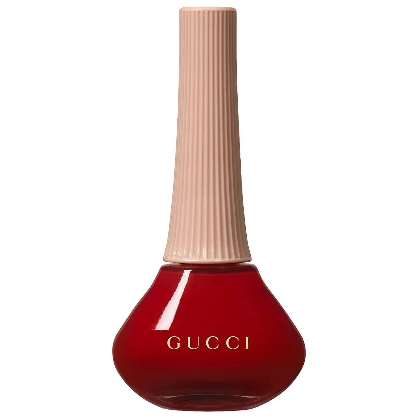 Gucci Glossy Nail Polish, Goldie Red