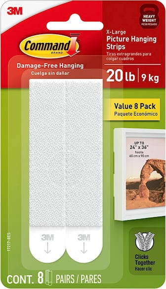 Command 20 Lb XL Heavyweight Picture Hanging Strips