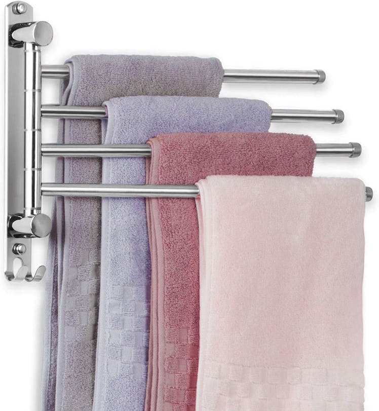 Jsver Swivel Bathroom Towel Rack