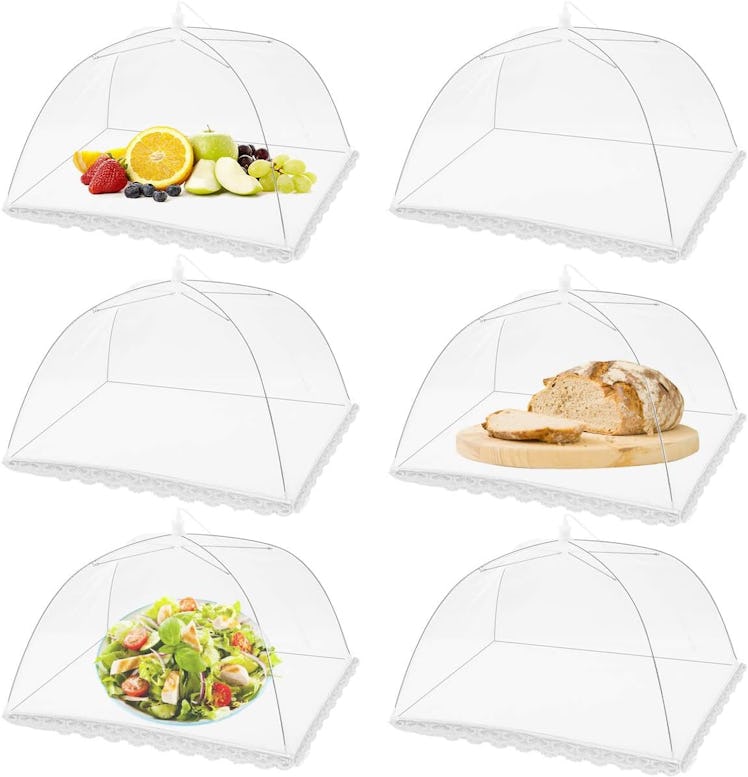 FOOEN Mesh Food Covers (6 Pack) 