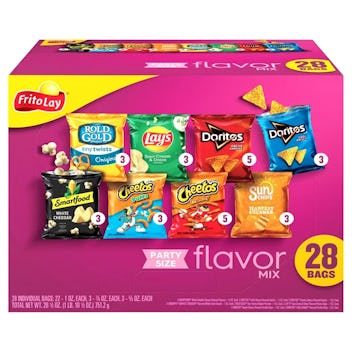 Frito-Lay Assorted Flavor Mix Variety Snack Pack, 28 Count