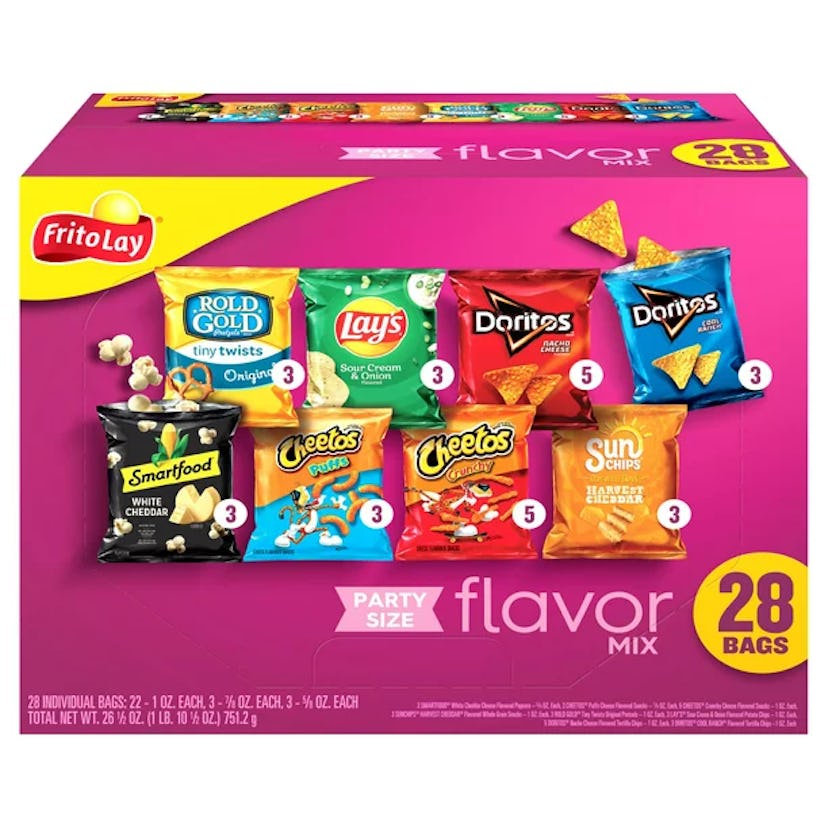 Frito-Lay Assorted Flavor Mix Variety Snack Pack, 28 Count