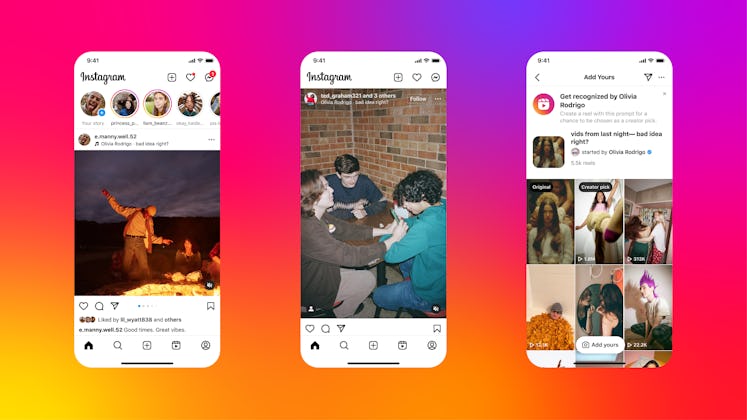 Instagram unveiled three new features, and one was launched with Olivia Rodrigo's new single "bad id...