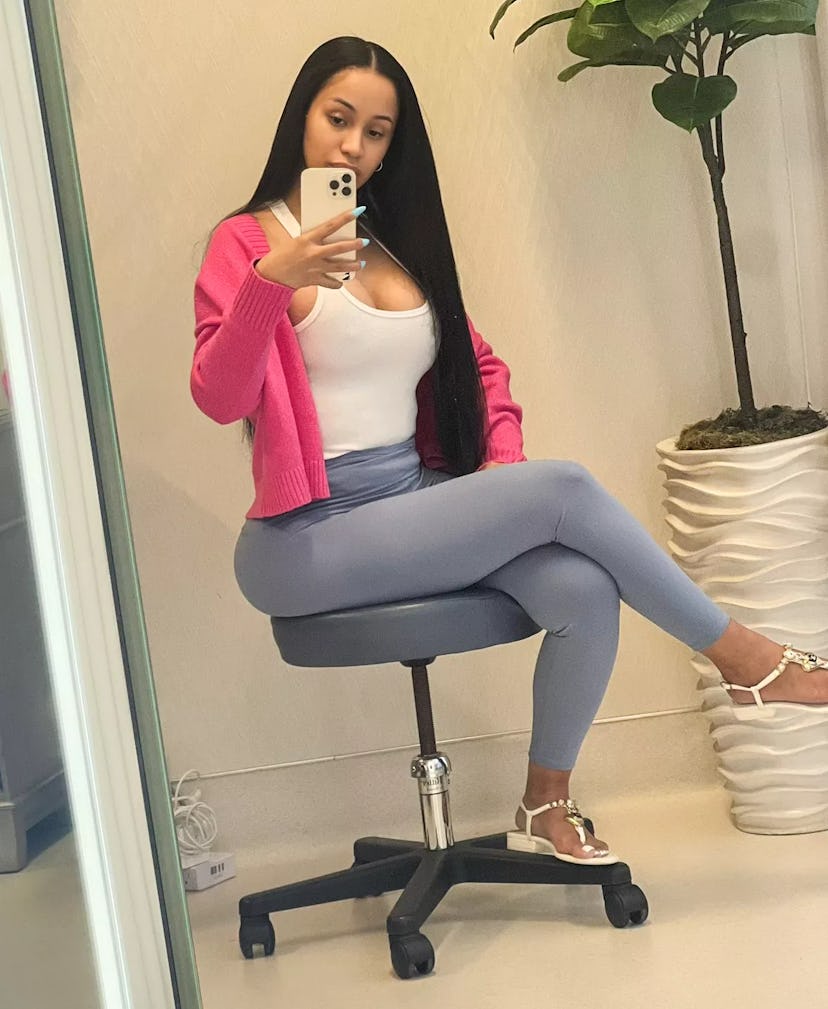 Cardi B's natural hair length goes all the way down to her waist. The rapper credits a homemade hair...