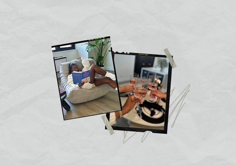 BDG SVP of Fashion Tiffany Reid redecorated her apartment with Ligne Roset TOGO & SALA chairs.