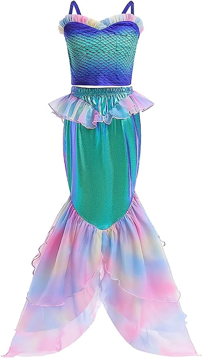 Hitormoon Little Mermaid Costume Dress