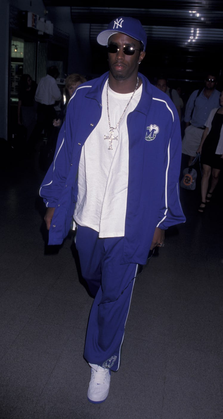 Sean Combs sighted on July 6, 1999 at the Los Angeles International Airport in Los Angeles, Californ...