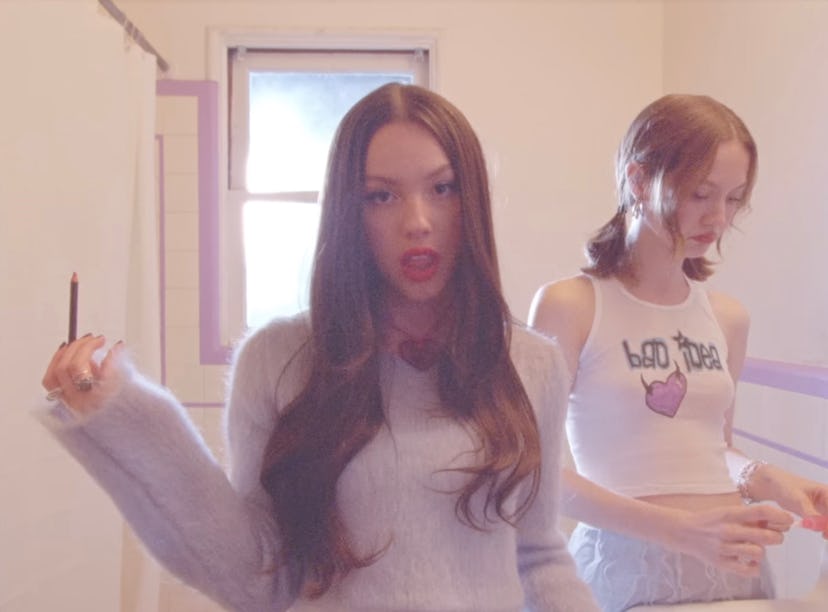 Olivia Rodrigo released a music video for new single, "Bad Idea Right?"