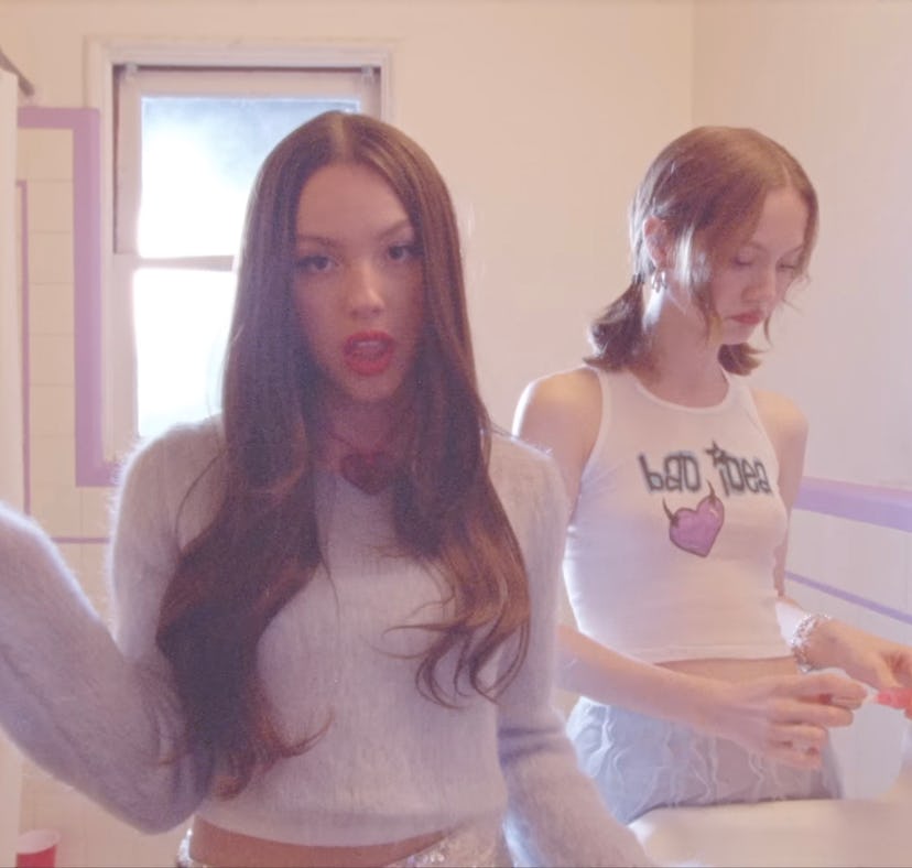 Olivia Rodrigo released a music video for new single, "Bad Idea Right?"