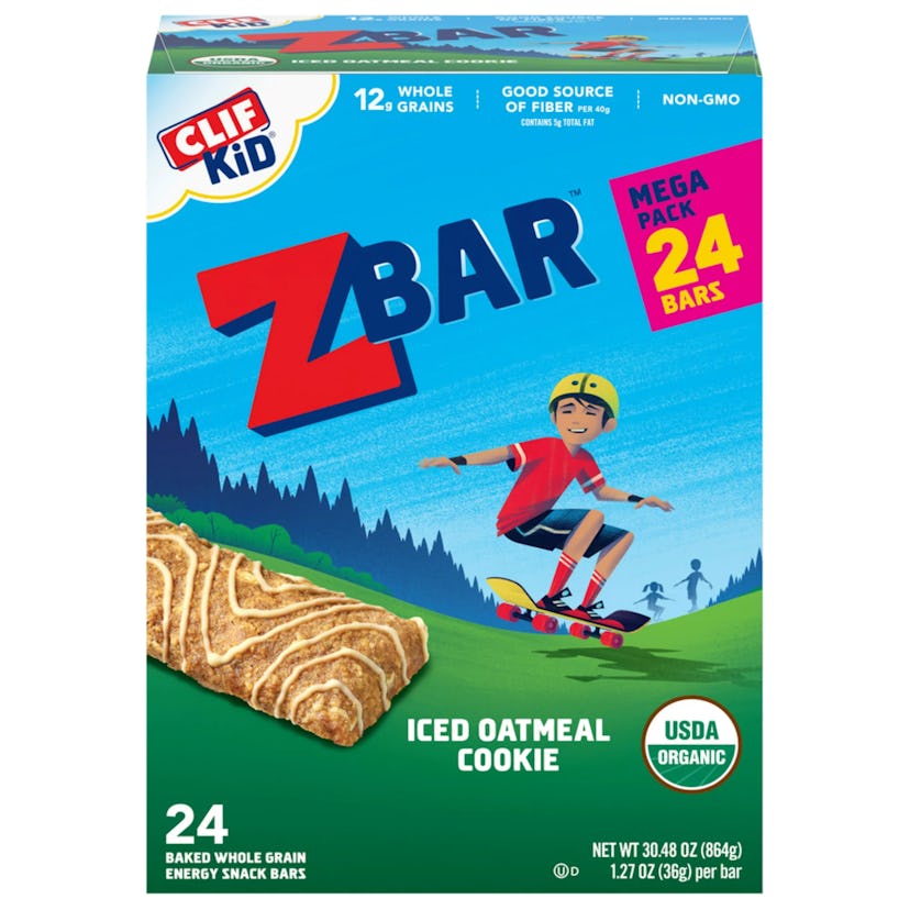 CLIF Kids ZBAR, Iced Oatmeal Cookie, 24 count