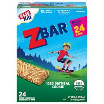 CLIF Kids ZBAR, Iced Oatmeal Cookie, 24 count