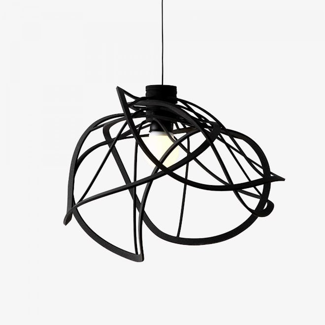 Hanging Black Lamp Large Bloom from Ligne Roset