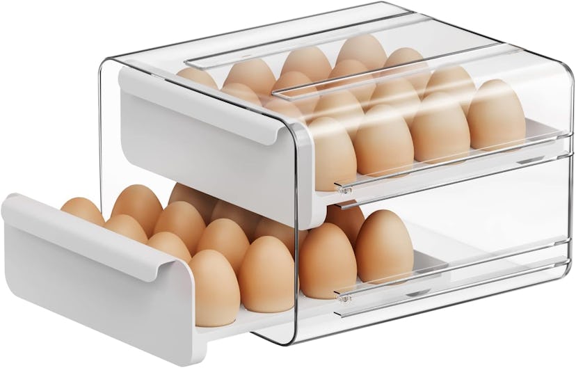 CHANCETSUI Large Capacity Egg Holder