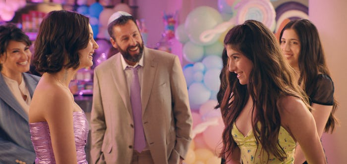 Adam Sandler as Danny Friedman, Sunny Sandler as Stacy Friedman and Sadie Sandler as Ronnie Friedman...