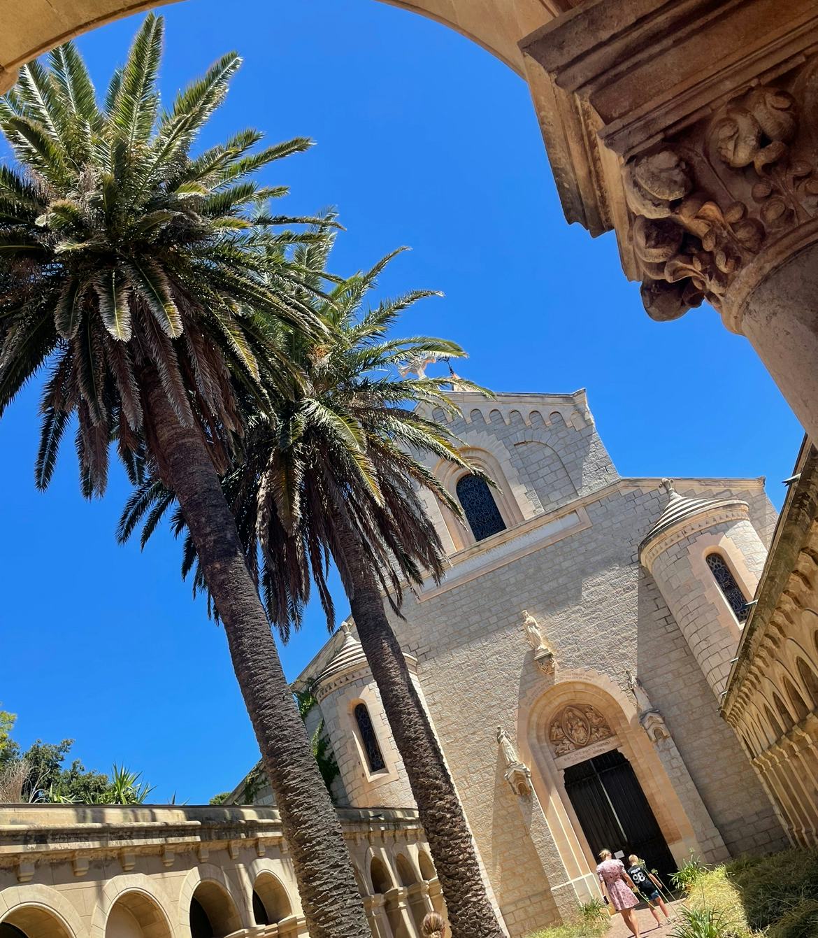 Saint-Honorat island is a good trip from Cannes, France.