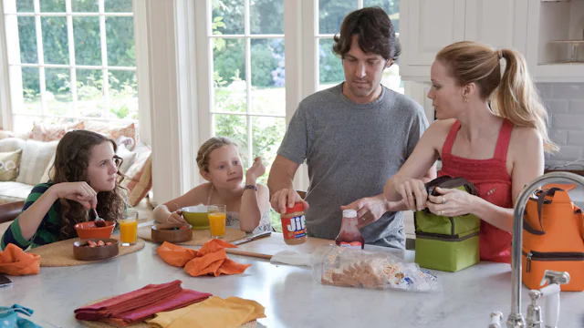 Paul Rudd and Leslie Mann star in the 2012 film 'This Is 40.'