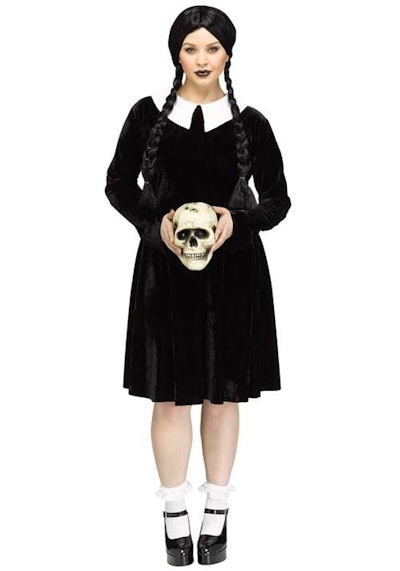 The Addams Family Wednesday Addams Halloween Cosplay Costume