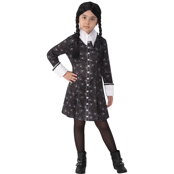 Wednesday Addams Child Costume