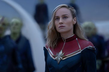 Brie Larson as Carol Danvers/Captain Marvel in The Marvels