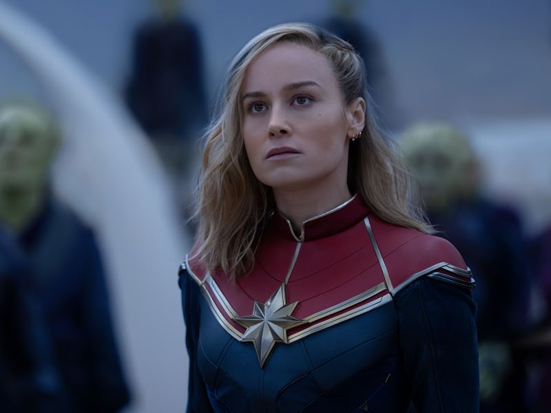 Brie Larson as Carol Danvers/Captain Marvel in The Marvels